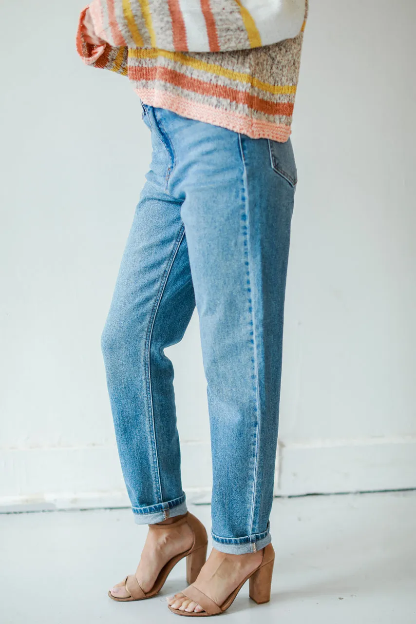 Flexible Match Elena High-Rise Mom Jeans