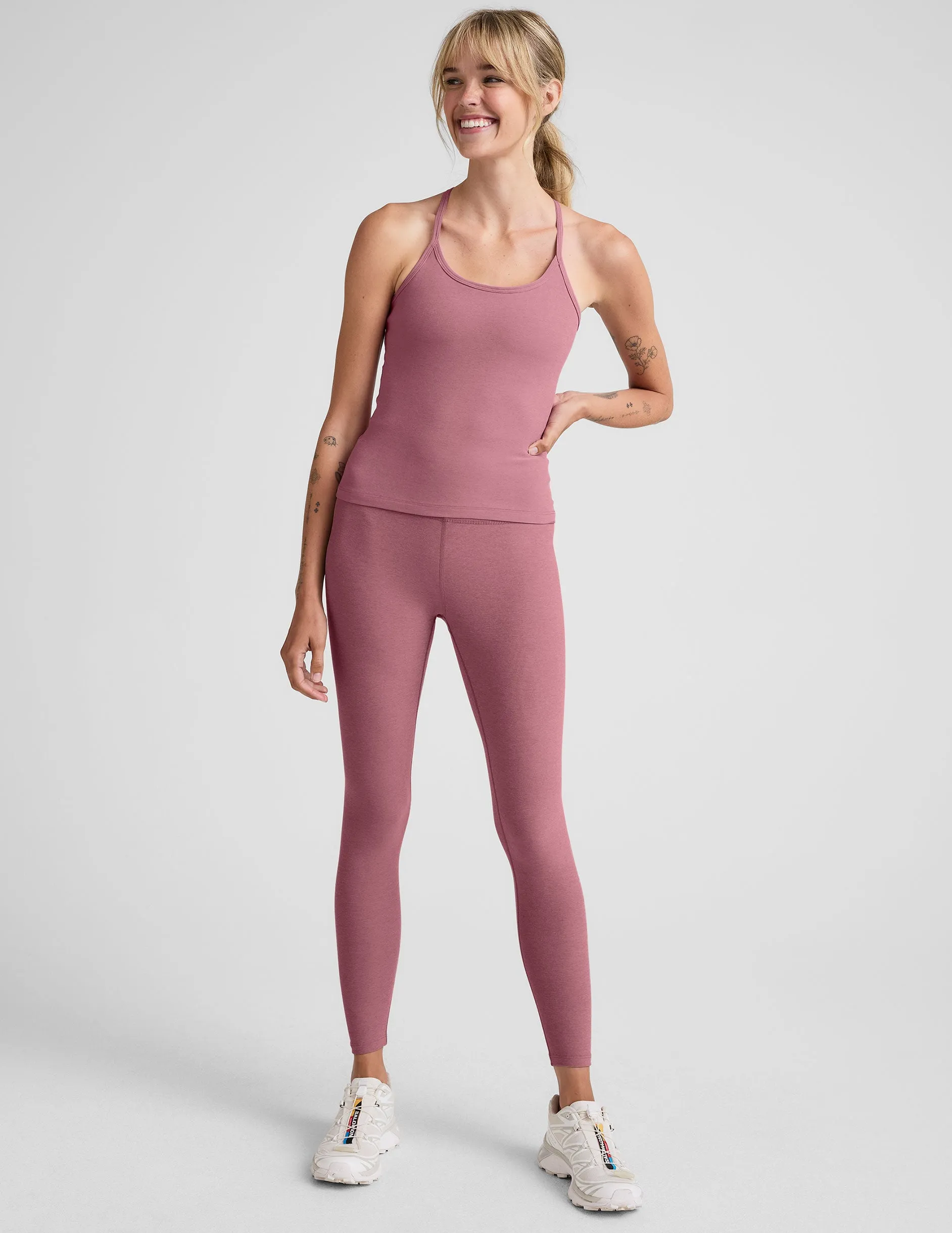 Cold resistant Spacedye Slim Racerback Tank