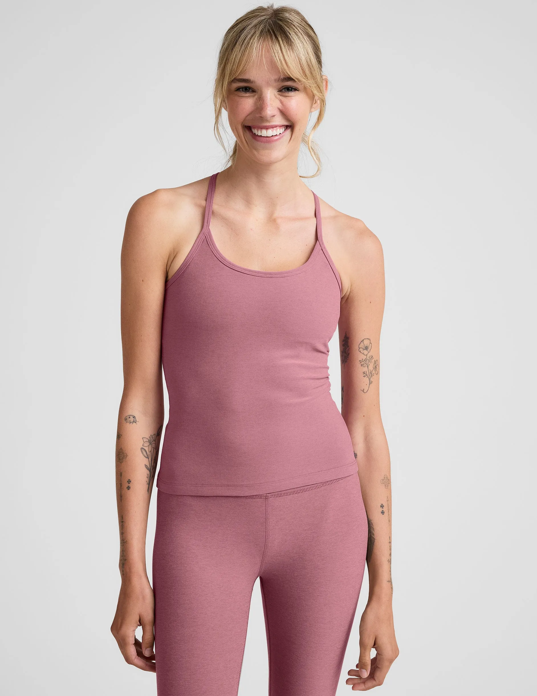 Spacedye Slim Racerback Tank law enforcement
