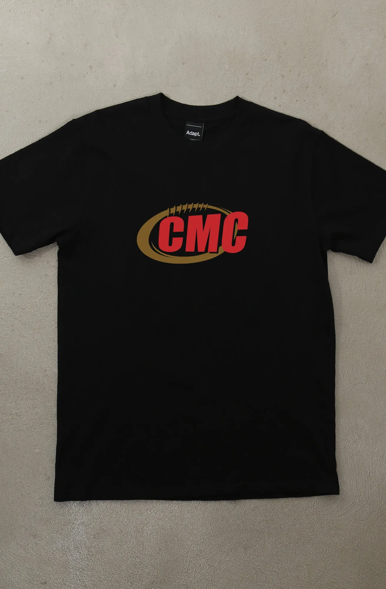 TaglessCollar CMC (Men's Black Tee)