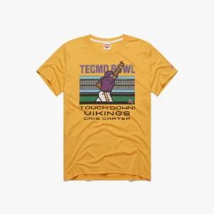 Tecmo Bowl Vikings Cris Carter Easy Wear Comfy Waistband