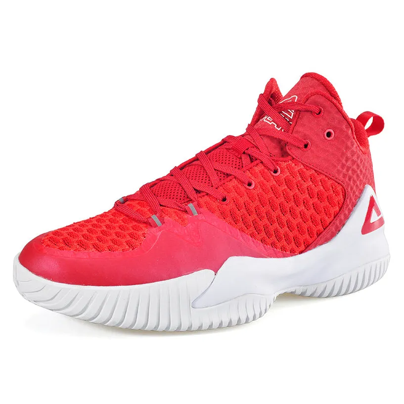 Responsive Forefoot Flex PEAK Basketball Shoes Lou Williams Streetball Master Red