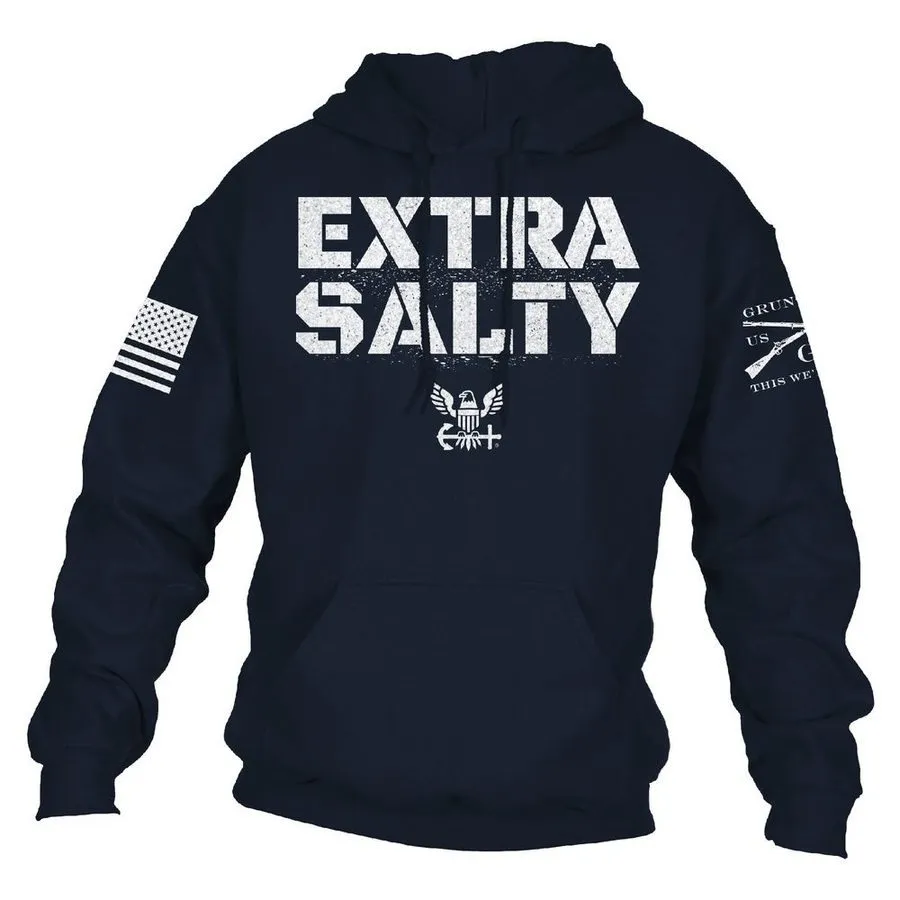 Layered Fashion USN - Extra Salty Hoodie - Navy