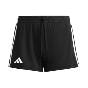 adidas Women's Three Stripe Short - 3" Inseam Freedom Fit Reflective Safety Details