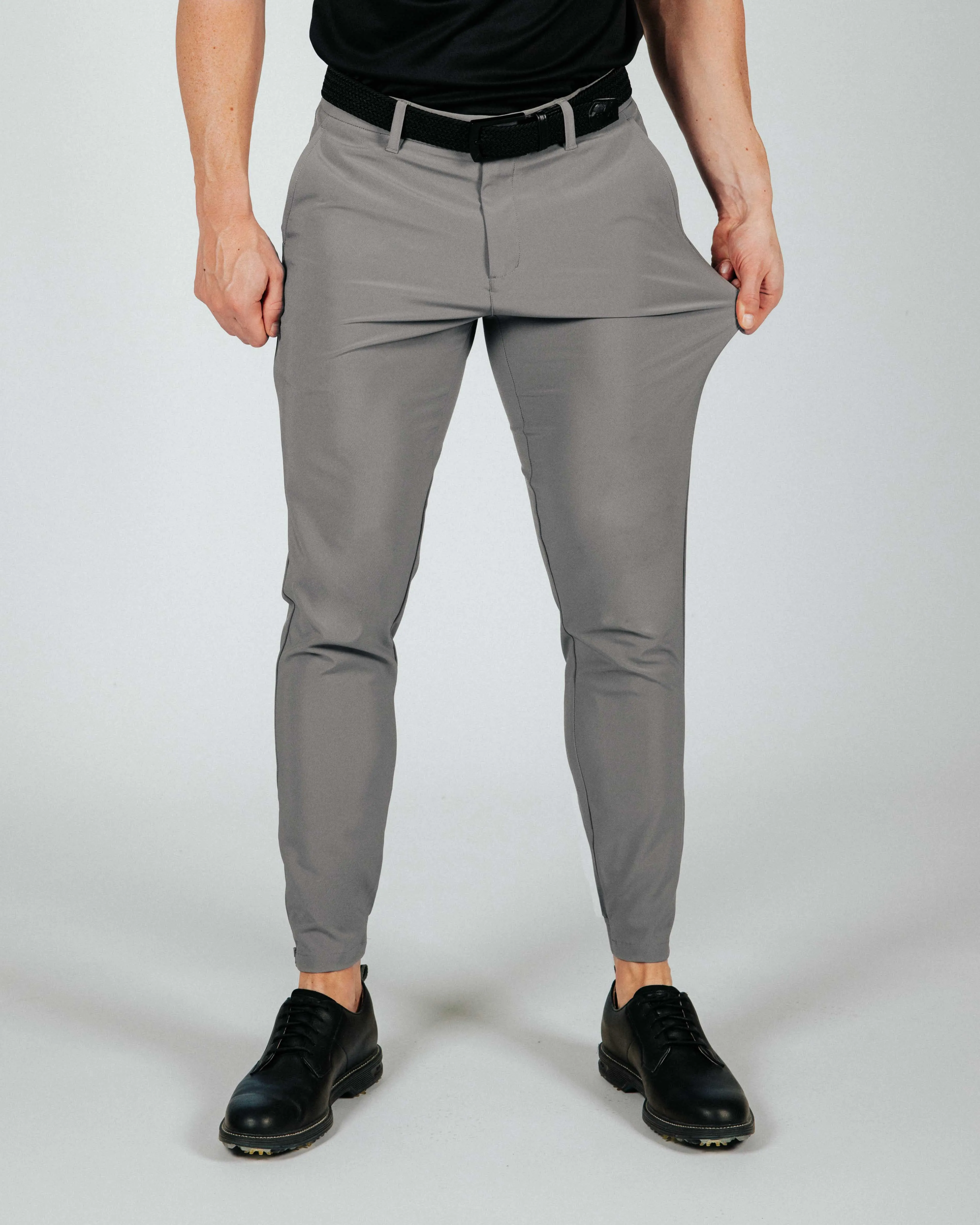 Performance Comfort Men's Ash Gray Golf Jogger