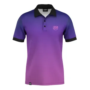Business Meeting Golf Course Off Purple Polo Shirt