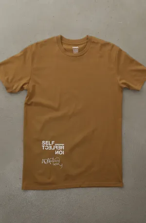 Self Reflect (Men's Camel A1 Tee) Active Fashion