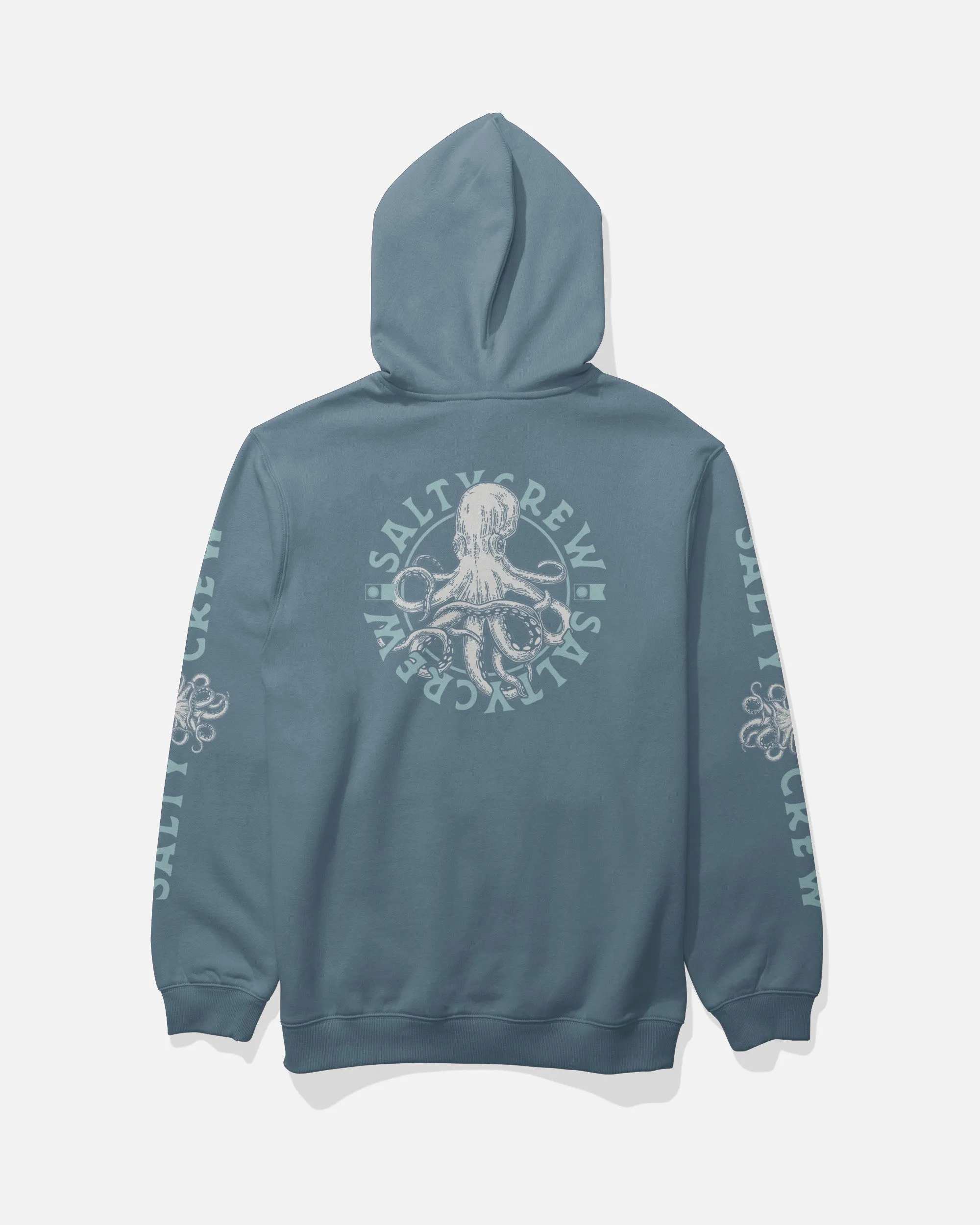 Tentacles Fleece Hoodie - Slate Comfy Apparel Essential Fit