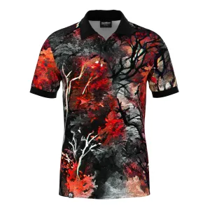 Moisture wicking NonIron Finish Branches Of Soul Polo Shirt