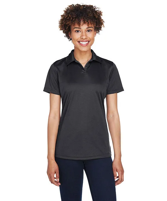 8425L - UltraClub Ladies Cool & Dry Sport Performance Interlock Polo Shirt Easy Comfort Stylish Collar