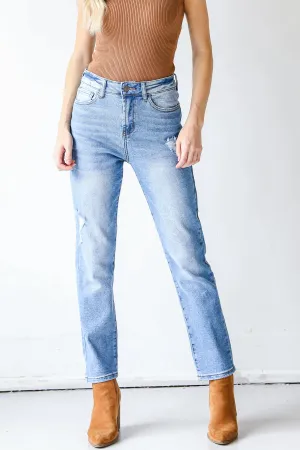 Light Washed Claudia Mom Jeans