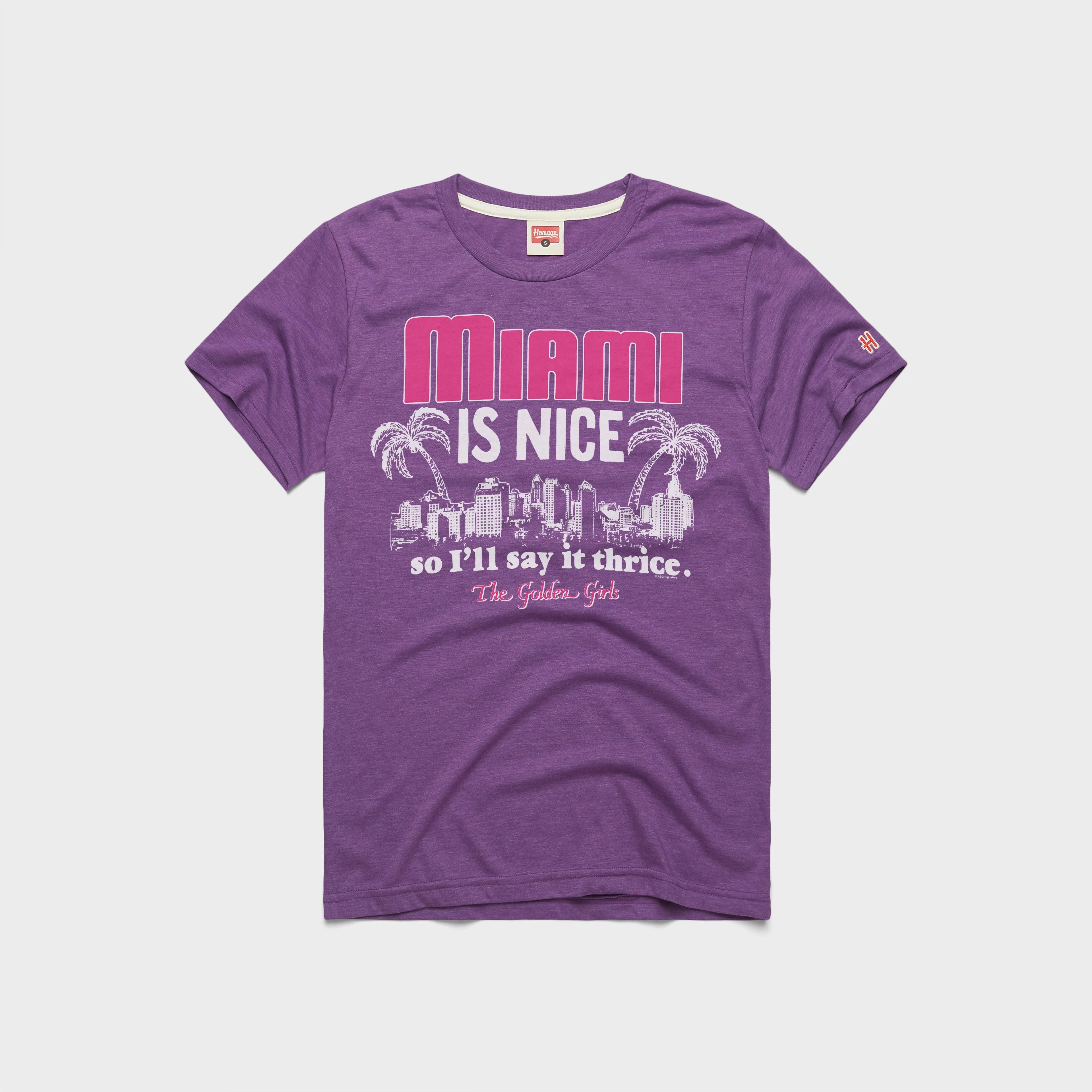 Floral freshness Layered Comfort The Golden Girls Miami Is Nice