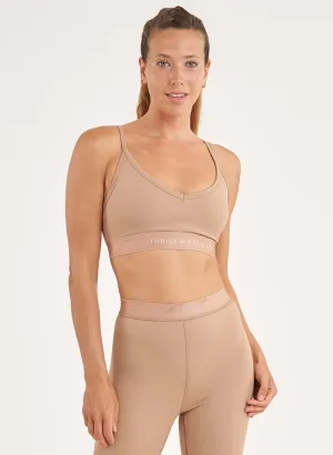 Sheen Deep V Bra - FINAL SALE Stretch Fabric