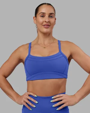 Abs Ignite Sports Bra - Power Cobalt Cost-effective