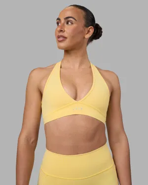 Stamina Sports Bra - Lemon Solo exercisers Animal print sports outfit