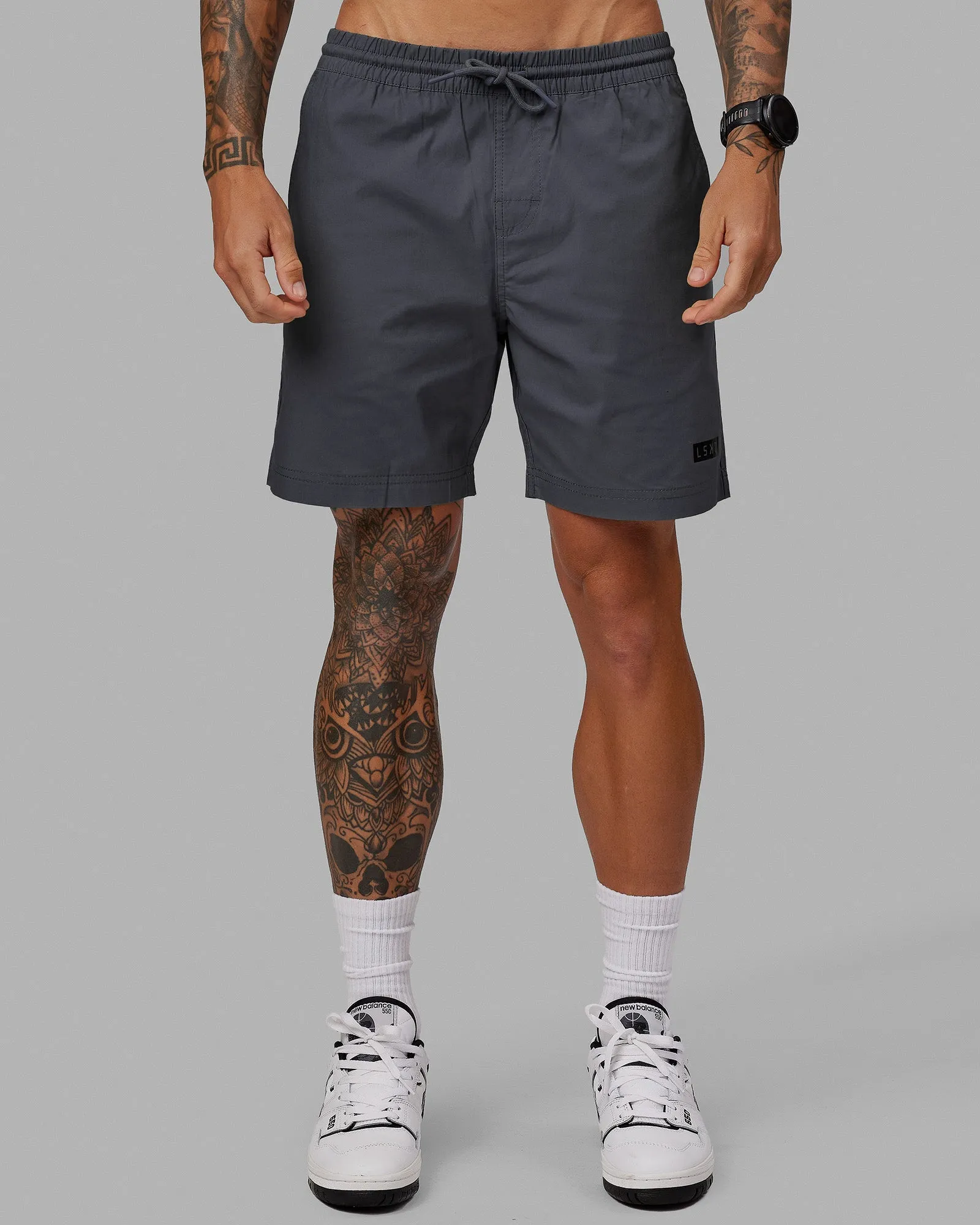 Breezy Motion energetic look Daily 7" Short - Dark Storm