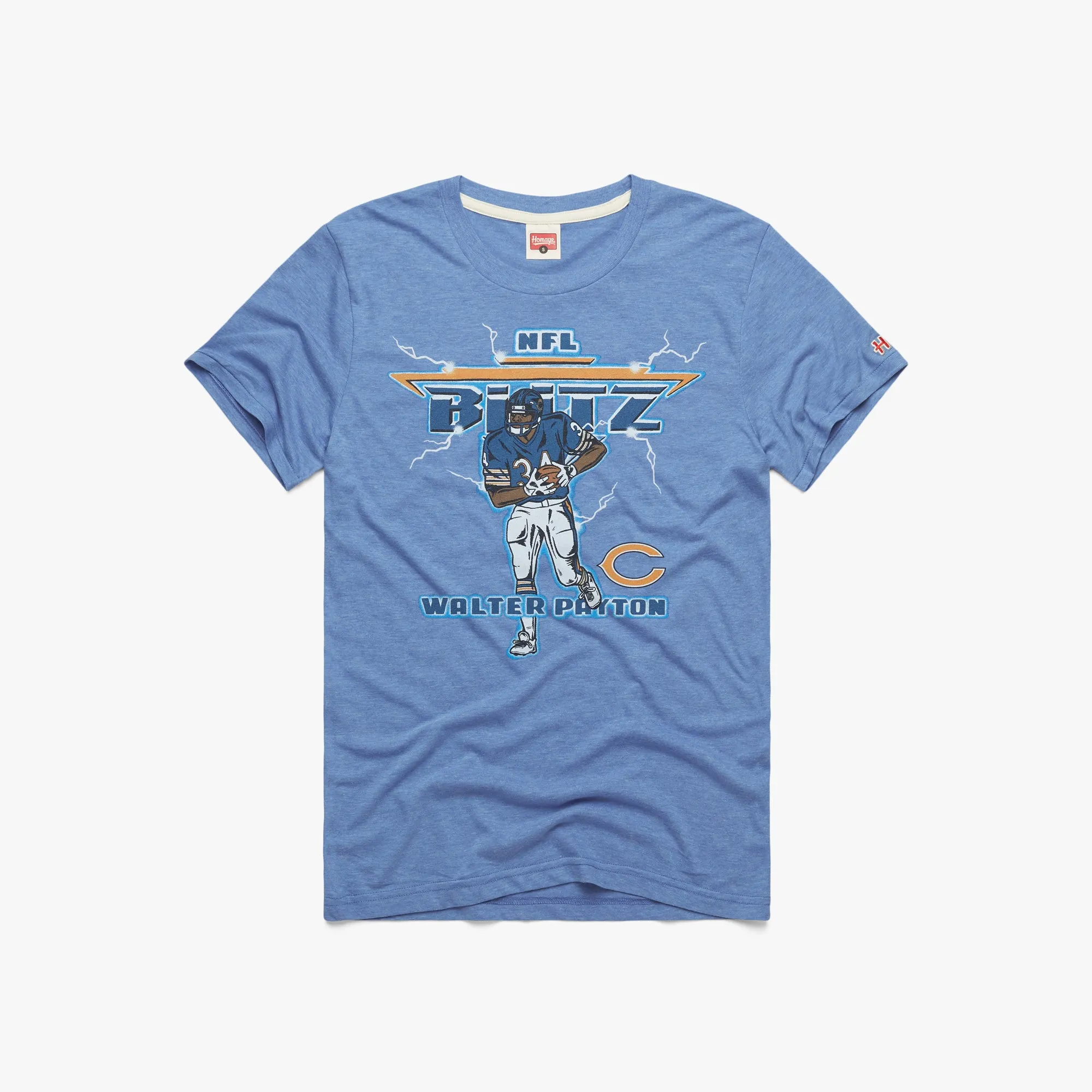 Geometric Pattern NFL Blitz Bears Walter Payton