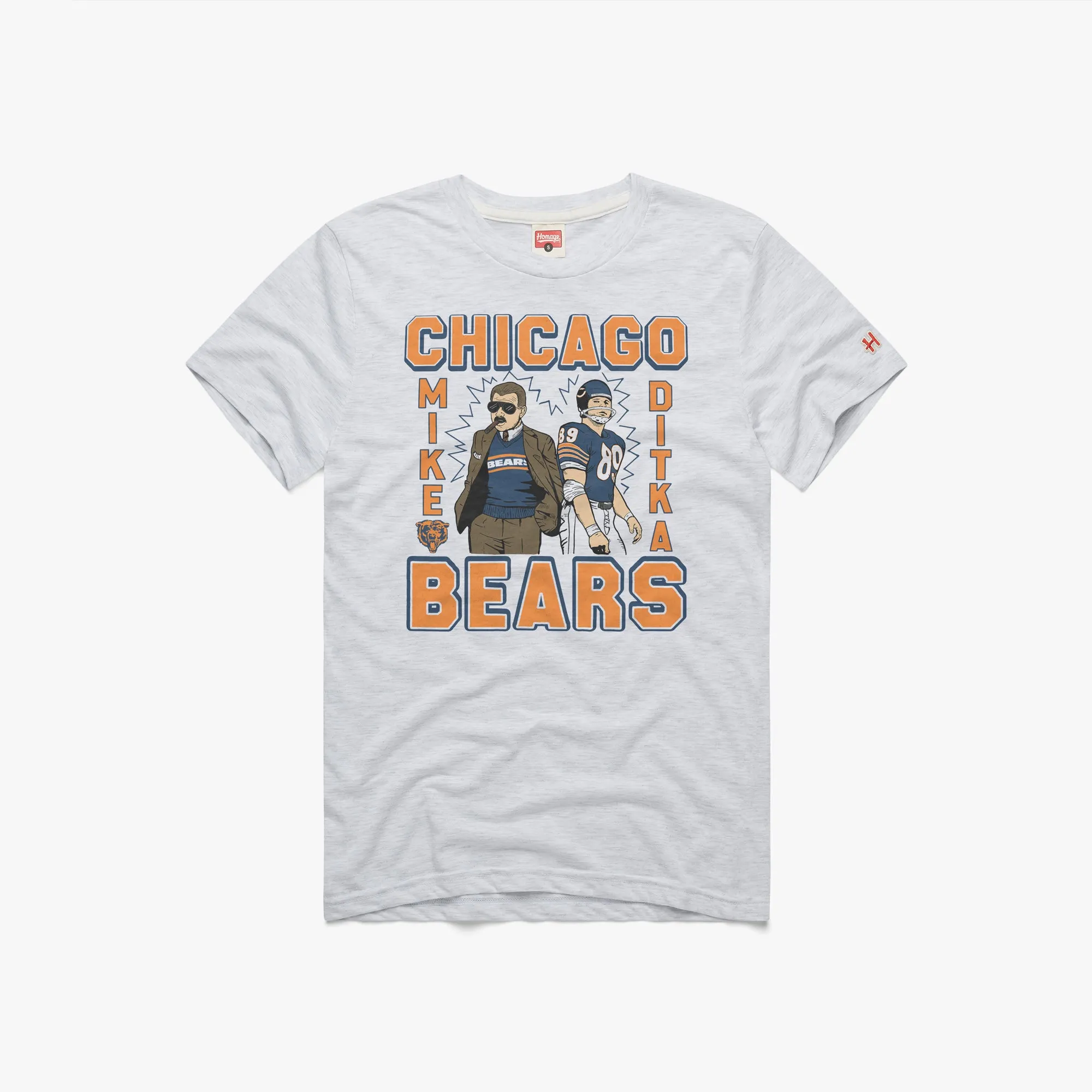 Stretchable Collar Band Chicago Bears Mike Ditka