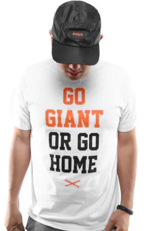 Go Giant (Men's White Tee) Chic Look